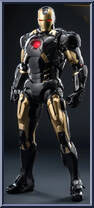 Iron Man (Mark 7 Black x Gold) #500