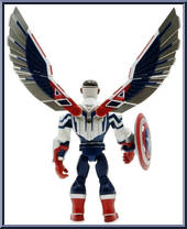 Captain America from Marvel Toybox - Basic Series manufactured by Disney [Loose]