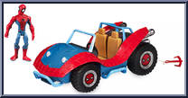 Spider-Mobile & Spider Man Set from Marvel Toybox - Box Sets manufactured by Disney [Loose]