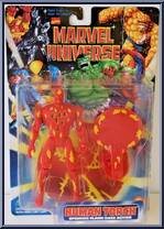 Human Torch from Marvel Universe - 5" Scale - Series  8 manufactured by Toy Biz [Front]