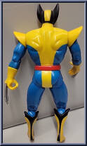 Wolverine (Blue and Yellow) from Marvel Universe - 10" Scale - Series  4 manufactured by Toy Biz [Loose]