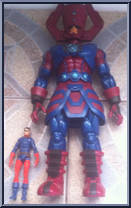 Galactus / Silver Surfer from Marvel Universe - Fury Files - Master Works manufactured by Hasbro [Loose]