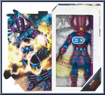 Galactus / Silver Surfer from Marvel Universe - Fury Files - Master Works manufactured by Hasbro [Front]