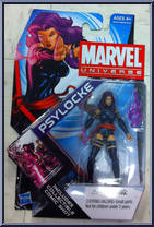 Psylocke from Marvel Universe - Fury Files - Wave 17 manufactured by Hasbro [Front]