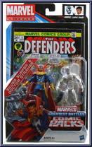 Silver Surfer / Doctor Strange from Marvel Universe - Fury Files - Comic Packs - Greatest Battles manufactured by Hasbro [Front]