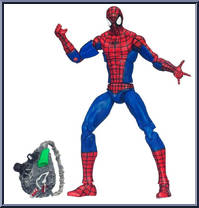 Spider-Man (Red / Blue) from Marvel Universe - Fury Files - Wave 18 manufactured by Hasbro [Loose]
