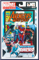 Wonder Man / Quicksilver from Marvel Universe - Fury Files - Comic Packs - Greatest Battles manufactured by Hasbro [Front]