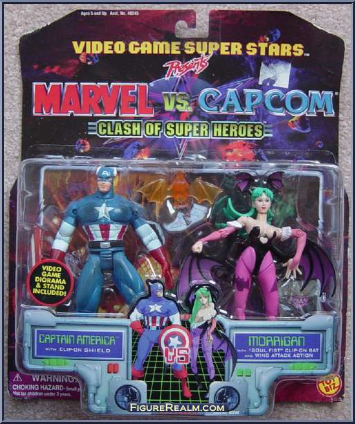 Captain America vs. Morrigan - Marvel vs Capcom - Basic
