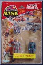 Matt Trakker / Miles Mayhem from M.A.S.K. - 2-Packs manufactured by Kenner [Front]