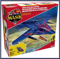 High Tech Helicopter from M.A.S.K. - Basic Series manufactured by Loyal Subjects [Front]