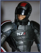 Commander Shepard from Mass Effect 3 - Series 1 manufactured by Big Fish Toys [Loose]