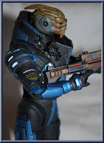 Garrus from Mass Effect 3 - Series 2 manufactured by Big Fish Toys [Loose]