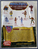 Glimmer (Princess of Power) from Masters of the Universe - Classics - Basic Series manufactured by Mattel [Back]