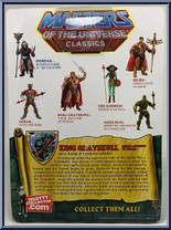 King Grayskull from Masters of the Universe - Classics - Basic Series manufactured by Mattel [Back]