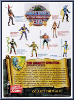 Mighty Spector from Masters of the Universe - Classics - Basic Series manufactured by Mattel [Back]