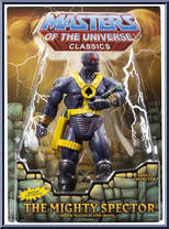 Mighty Spector from Masters of the Universe - Classics - Basic Series manufactured by Mattel [Front]
