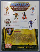 Shokoti from Masters of the Universe - Classics - Basic Series manufactured by Mattel [Back]