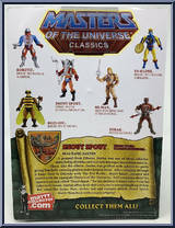 Snout Spout from Masters of the Universe - Classics - Basic Series manufactured by Mattel [Back]