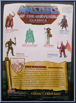 Spirit of Grayskull from Masters of the Universe - Classics - Basic Series manufactured by Mattel [Back]