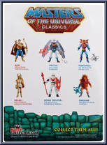 Vultak from Masters of the Universe - Classics - Basic Series manufactured by Mattel [Back]