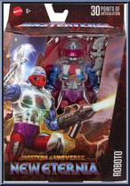 Roboto from Masters of the Universe - Masterverse - New Eternia manufactured by Mattel [Front]