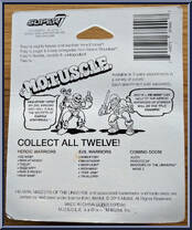 He-Man / Teela / Man-At-Arms (Black) from Masters of the Universe - M.O.T.U.S.C.L.E. manufactured by Super7 [Back]