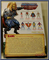Karg from Masters of the Universe - Classics manufactured by Super7 [Back]