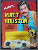 Excalibur from Matt Houston - Diecast manufactured by ERTL [Front]