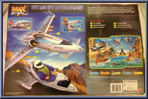 MX25 Attack Jet  from Max Steel - 2001 Basic manufactured by Mattel [Back]