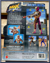 Secret Commando (Blue Vest) from Max Steel - Mission Pack manufactured by Mattel [Back]