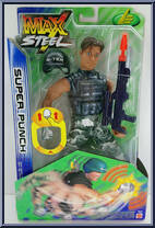 Super Punch from Max Steel - 2002 Basic manufactured by Mattel [Front]