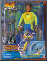 Tornado Chaser from Max Steel - 2001 Basic manufactured by Mattel [Front]