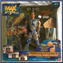 Track and Attack from Max Steel - 2001 Basic manufactured by Mattel [Front]