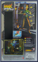 Urban Agent from Max Steel - 2001 Basic manufactured by Mattel [Back]
