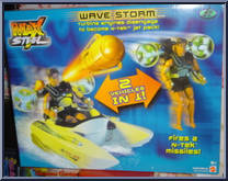 Wave Storm  from Max Steel - 2001 Basic manufactured by Mattel [Front]