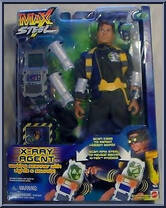 X-Ray Agent (Super Scan) from Max Steel - 2001 Basic manufactured by Mattel [Front]