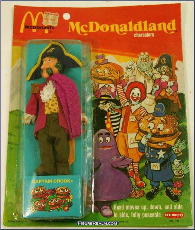 mcdonald's captain crook funko