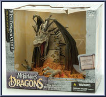 Fire Dragon Clan 5 from McFarlane's Dragons - Series 5 manufactured by McFarlane [Front]
