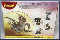 Hydra Dragon Clan (Boxed Set) from McFarlane's Dragons - Series 7 manufactured by McFarlane [Back]