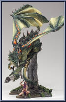 Komodo Dragon Clan 4 from McFarlane's Dragons - Series 4 manufactured by McFarlane [Loose]