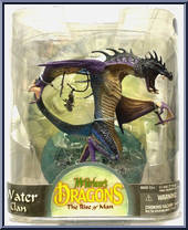 Water Dragon Clan 7 from McFarlane's Dragons - Series 8 manufactured by McFarlane [Front]