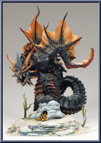 Water Dragon Clan 4 from McFarlane's Dragons - Series 4 manufactured by McFarlane [Loose]