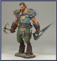 Tyr - Dragon Rider from McFarlane's Fantasy - Series 1 - Legend of the Bladehunters manufactured by McFarlane [Loose]