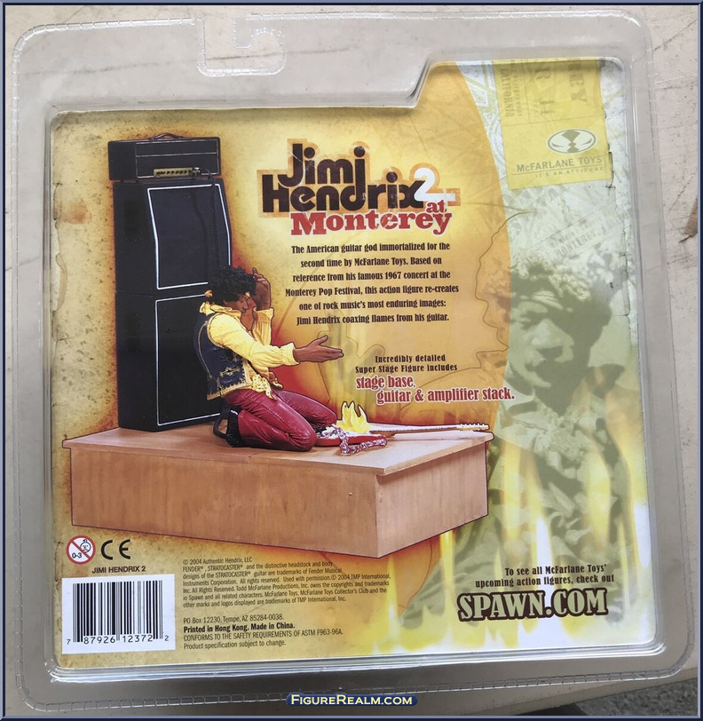 mcfarlane jimi hendrix action figure