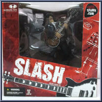 Slash (Deluxe) from McFarlane's Music - Basic Series manufactured by McFarlane [Front]