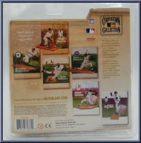 Bob Gibson (Gray Uniform) from McFarlane's Sports Picks - Cooperstown - Series 1 manufactured by McFarlane [Back]