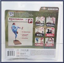 Steve Carlton (White Jersey) from McFarlane's Sports Picks - Cooperstown - Series 4 manufactured by McFarlane [Back]