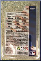 Albert Pujols from McFarlane's Sports Picks - MLB - 3" Figures - Series 4 manufactured by McFarlane [Back]