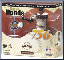 Barry Bonds (756th Home Run) from McFarlane's Sports Picks - MLB - Commemorative manufactured by McFarlane [Front]