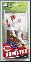 Billy Hamilton (White Jersey) from McFarlane's Sports Picks - MLB - Series 33 manufactured by McFarlane [Front]